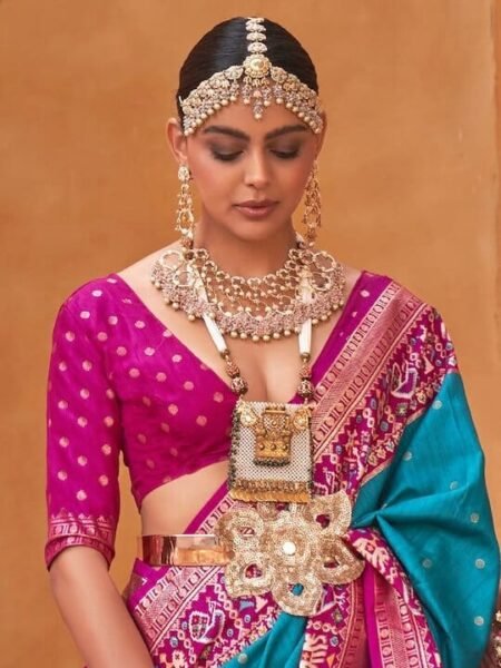 Blue Banarasi