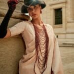 Cream Pure Satine Handloom Weaving Silk Saree With Blouse Piece